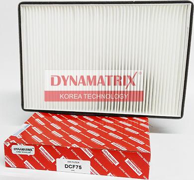 Dynamatrix DCF75 - Filtre, air de l'habitacle cwaw.fr