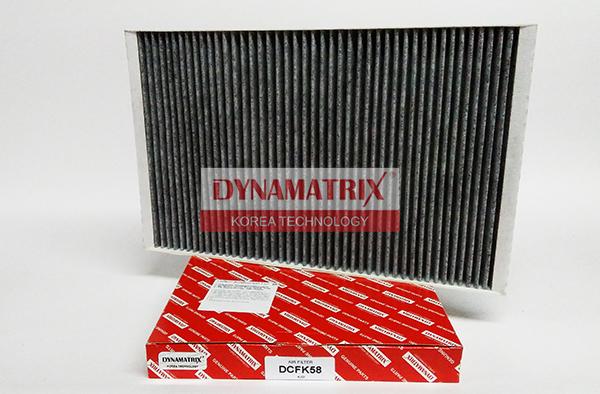 Dynamatrix DCFK58 - Filtre, air de l'habitacle cwaw.fr