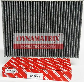 Dynamatrix DCFK63 - Filtre, air de l'habitacle cwaw.fr