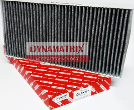 Dynamatrix DCFK117 - Filtre, air de l'habitacle cwaw.fr