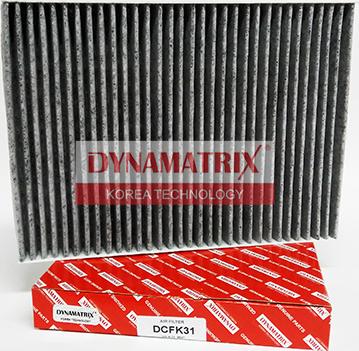 Dynamatrix DCFK31 - Filtre, air de l'habitacle cwaw.fr