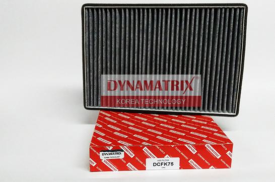 Dynamatrix DCFK75 - Filtre, air de l'habitacle cwaw.fr