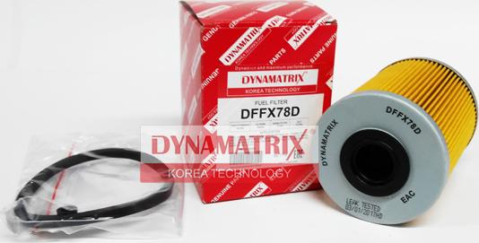 Dynamatrix DFFX78D - Filtre à carburant cwaw.fr