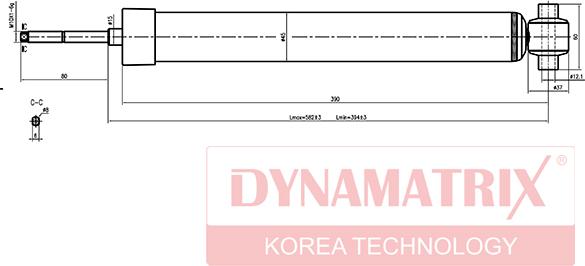 Dynamatrix DSA441102 - Amortisseur cwaw.fr