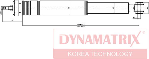 Dynamatrix DSA553185 - Amortisseur cwaw.fr