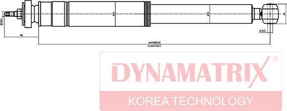 Dynamatrix DSA553183 - Amortisseur cwaw.fr