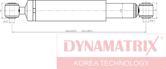 Dynamatrix DSA343319 - Amortisseur cwaw.fr