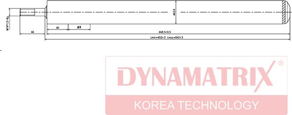 Dynamatrix DSA365505 - Amortisseur cwaw.fr