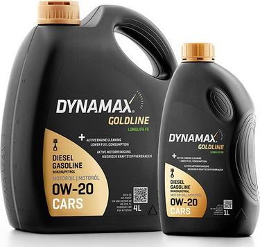 Dynamax GOLDLINE LONGLIFE 0W20 - Huile moteur cwaw.fr