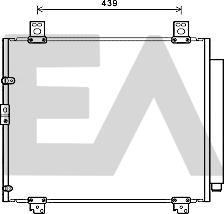 EACLIMA 30C71085 - Condensateur, climatisation cwaw.fr