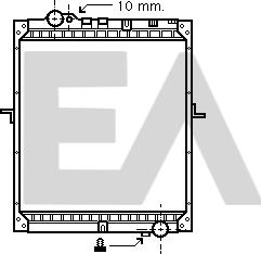 EACLIMA 31R45042 - Radiateur, refroidissement du moteur cwaw.fr