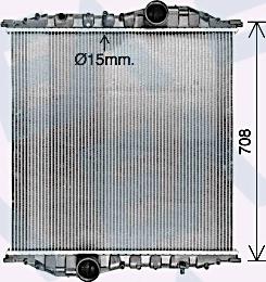 EACLIMA 31R45085 - Radiateur, refroidissement du moteur cwaw.fr