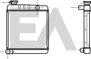 EACLIMA 31R05001 - Radiateur, refroidissement du moteur cwaw.fr