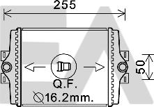 EACLIMA 31R07005 - Radiateur, refroidissement du moteur cwaw.fr