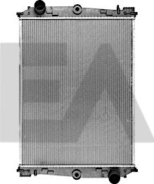 EACLIMA 31R16009 - Radiateur, refroidissement du moteur cwaw.fr