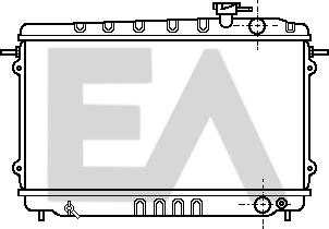 EACLIMA 31R26004 - Radiateur, refroidissement du moteur cwaw.fr