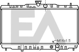 EACLIMA 31R26018 - Radiateur, refroidissement du moteur cwaw.fr