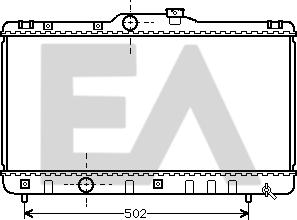 EACLIMA 31R71293 - Radiateur, refroidissement du moteur cwaw.fr