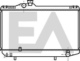 EACLIMA 31R71292 - Radiateur, refroidissement du moteur cwaw.fr