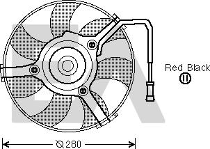 EACLIMA 33V02003 - Ventilateur, refroidissement du moteur cwaw.fr