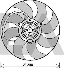 EACLIMA 33V02011 - Ventilateur, refroidissement du moteur cwaw.fr