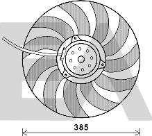 EACLIMA 33V02012 - Ventilateur, refroidissement du moteur cwaw.fr