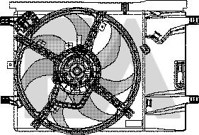 EACLIMA 33V25029 - Ventilateur, refroidissement du moteur cwaw.fr