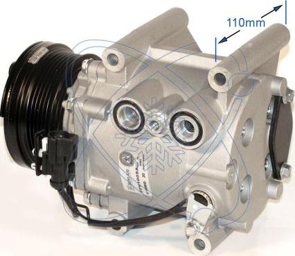 EACLIMA 20V1005A - Compresseur, climatisation cwaw.fr