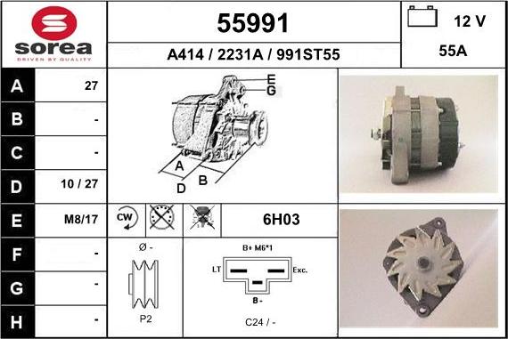 EAI 55991 - Alternateur cwaw.fr