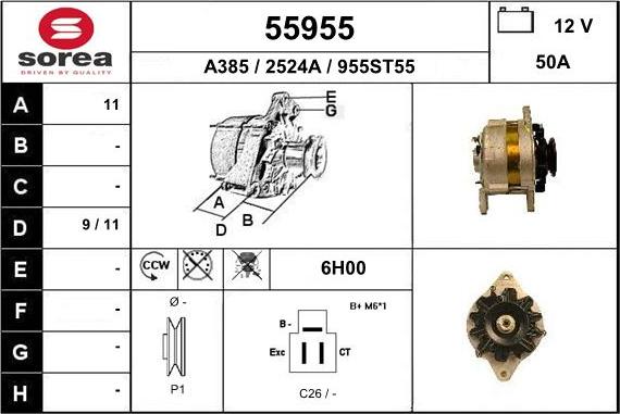 EAI 55955 - Alternateur cwaw.fr