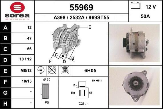 EAI 55969 - Alternateur cwaw.fr