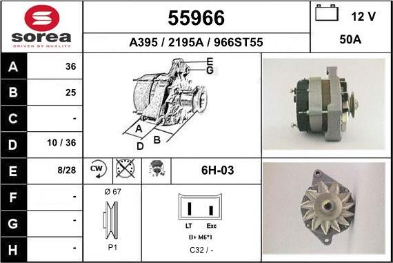 EAI 55966 - Alternateur cwaw.fr