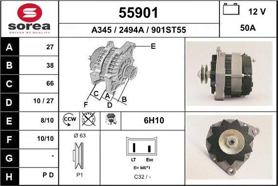 EAI 55901 - Alternateur cwaw.fr