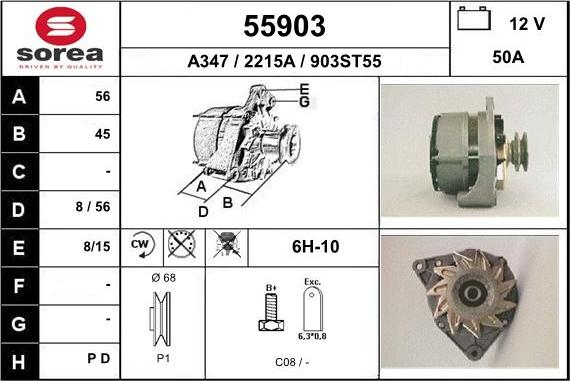 EAI 55903 - Alternateur cwaw.fr