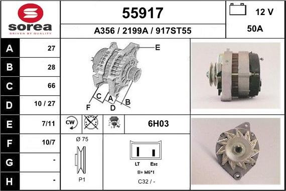 EAI 55917 - Alternateur cwaw.fr