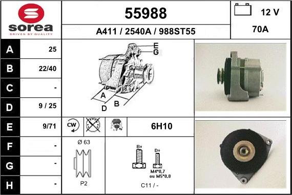 EAI 55988 - Alternateur cwaw.fr