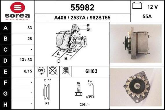 EAI 55982 - Alternateur cwaw.fr