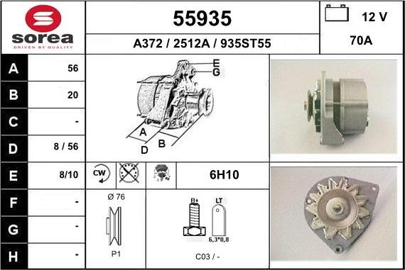 EAI 55935 - Alternateur cwaw.fr