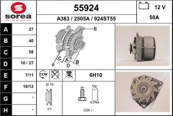 EAI 55924 - Alternateur cwaw.fr