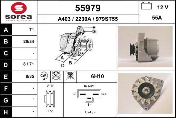 EAI 55979 - Alternateur cwaw.fr