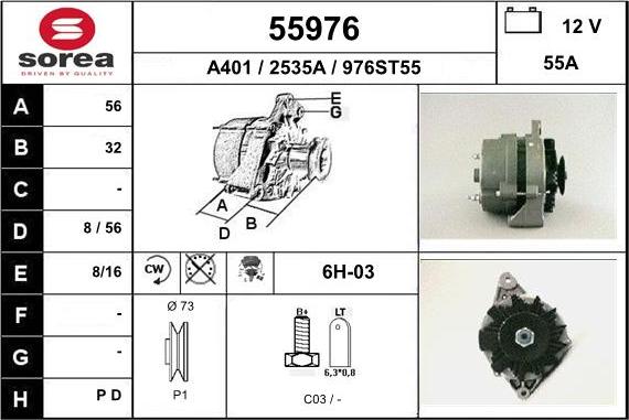 EAI 55976 - Alternateur cwaw.fr