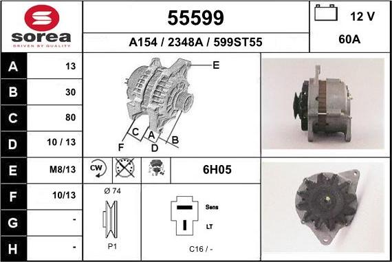 EAI 55599 - Alternateur cwaw.fr