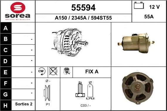 EAI 55594 - Alternateur cwaw.fr