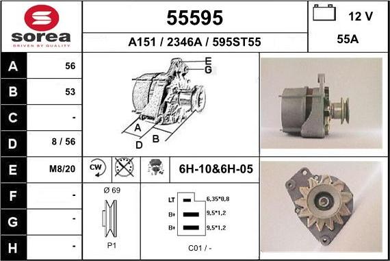 EAI 55595 - Alternateur cwaw.fr