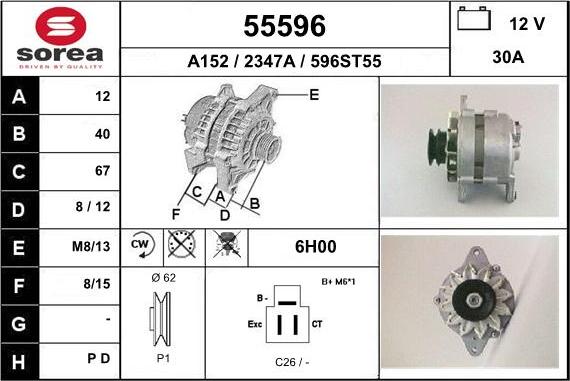 EAI 55596 - Alternateur cwaw.fr