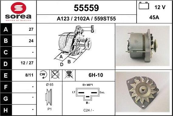 EAI 55559 - Alternateur cwaw.fr