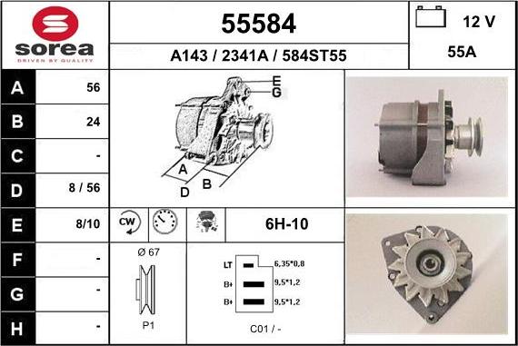 EAI 55584 - Alternateur cwaw.fr