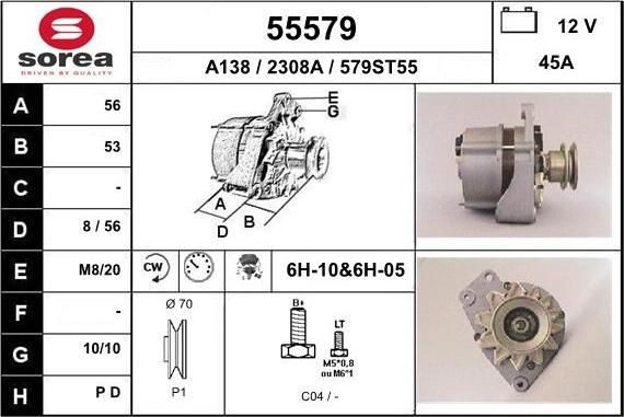 EAI 55579 - Alternateur cwaw.fr