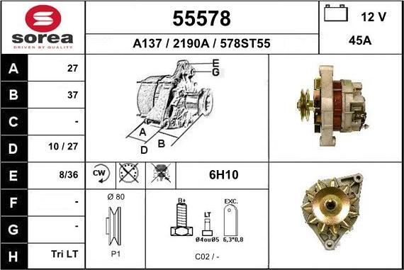 EAI 55578 - Alternateur cwaw.fr