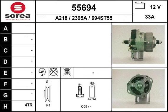 EAI 55694 - Alternateur cwaw.fr